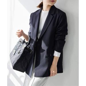 ジャケット テーラードジャケット 「セットアップ対応可/追加2」ウォッシャブルツイルダブルジャケット レディース