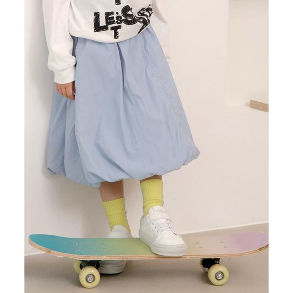 スカート 7分丈ボリュームバルーンスカート80〜140cm キッズ 子供服 女の子