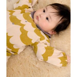 ベビー服 ロンパース なみなみ柄カバーオールの買取情報