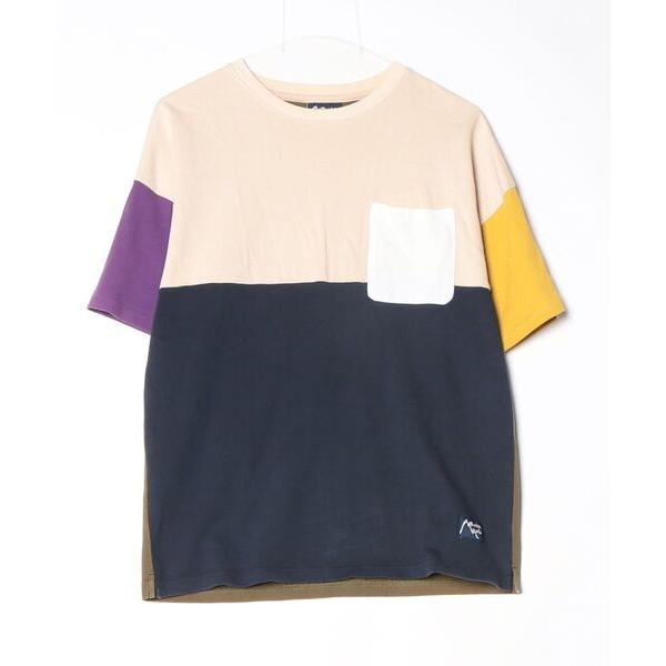 「Mountain Mania」 半袖Tシャツ M ネイビー メンズ