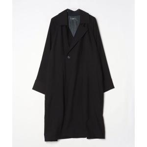 「KUUUPY」 チェスターコート MEDIUM ブラック メンズ