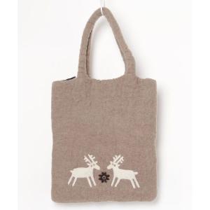 「KLIPPAN」 トートバッグ - グレー レディース