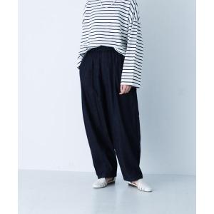 ジーンズ デニム デニムパンツ デニムボリュームパンツ レディース