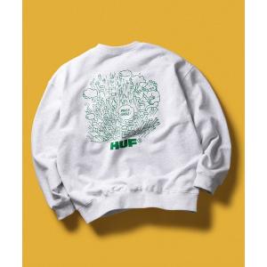 HUF（ハフ） 【並行輸入】ハフ HUF SPACE DOLPHINS WASH CREWNECK