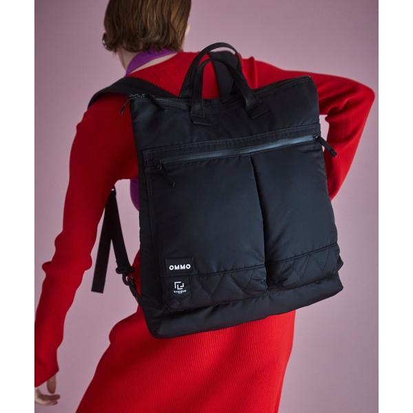 デイバック リュック RAMIDUS×OMMO 3WAY SQUARE BAG レディース