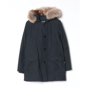 「WOOLRICH」 ダウンコート X-SMALL ネイビー レディース