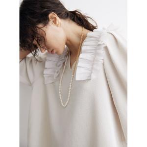 「COEL」 7分袖ブラウス FREE アイボリー レディース