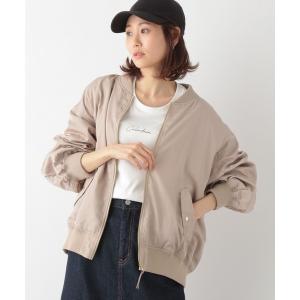 「GLOBAL WORK」 ブルゾン LARGE ベージュ レディース