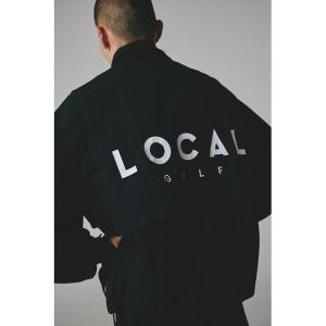 「Local GOLF」 ブルゾン LARGE ブラック メンズ