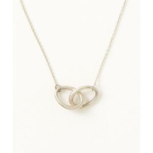 「TIFFANY&Co.」 フィギュアエイトシルバーネックレス - シルバー レディース