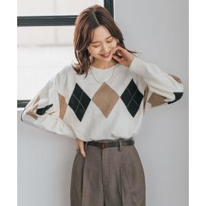 「GLOBAL WORK」 長袖ニット SMALL ホワイト系その他 レディース