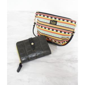 「Falchi New York」 ポーチ FREE グレー レディース