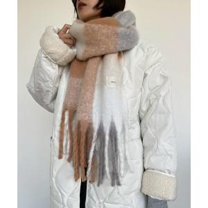 マフラー ストール Color Check Scarf レディース