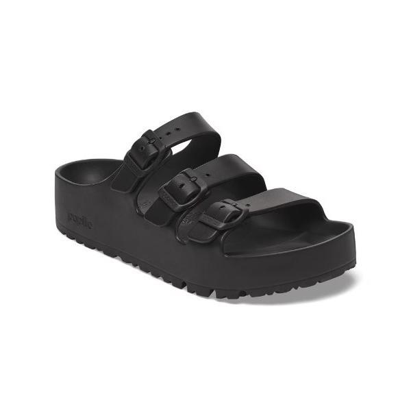 「BIRKENSTOCK」 フラットサンダル 37 ブラック レディース