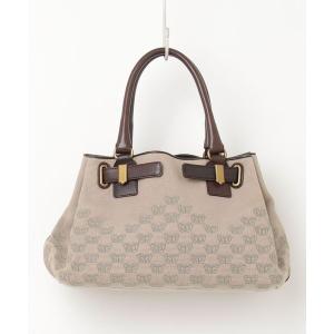 「BOTTEGA VENETA」 ハンドバッグ - ブラウン レディース