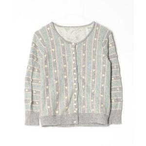 「nesessaire」 カーディガン FREE グリーン レディース