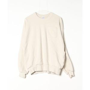 「KEBOZ」 スウェットカットソー M ホワイト レディース