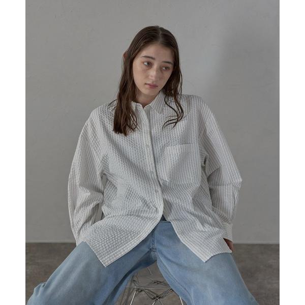 「MINERTE」 長袖シャツ FREE オフホワイト レディース