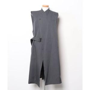 「ato」 ベスト 46 グレー メンズ