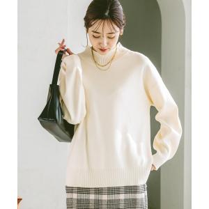 「GLOBAL WORK」 長袖ニット SMALL アイボリー レディース