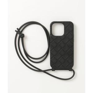 「BOTTEGA VENETA」 モバイルケース・カバー - ブラック レディース
