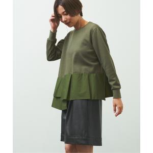 「HERENCIA」 長袖カットソー MEDIUM カーキ レディース