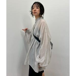 「y/m」 長袖ブラウス FREE ライトグレー レディース