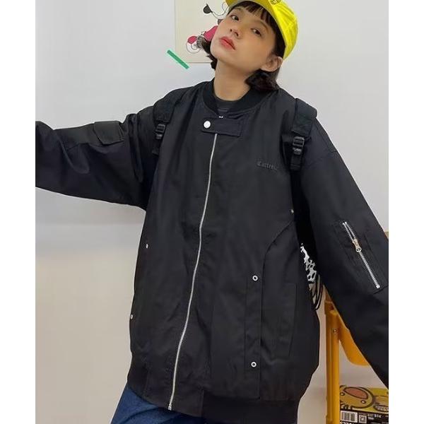 「B.R.U」 ブルゾン FREE ブラック レディース