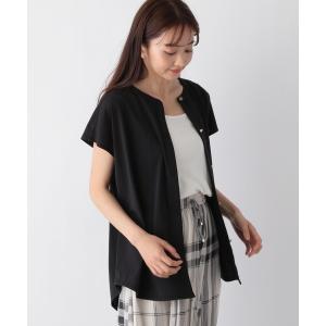 「GLOBAL WORK」 ベスト MEDIUM ブラック レディース