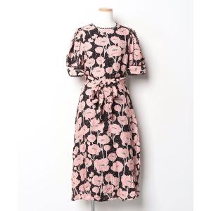 「Ted Baker」 半袖ワンピース - ピンク レディース