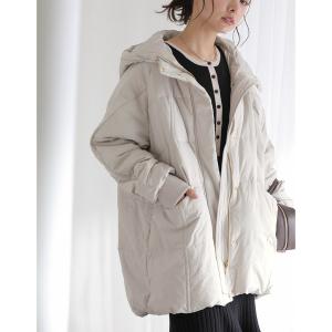 ダウンコート ダウンジャケット ストレッチミドルダウン レディース