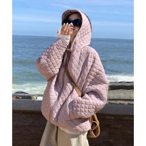 ブルゾン アウター フード付きコート レディース