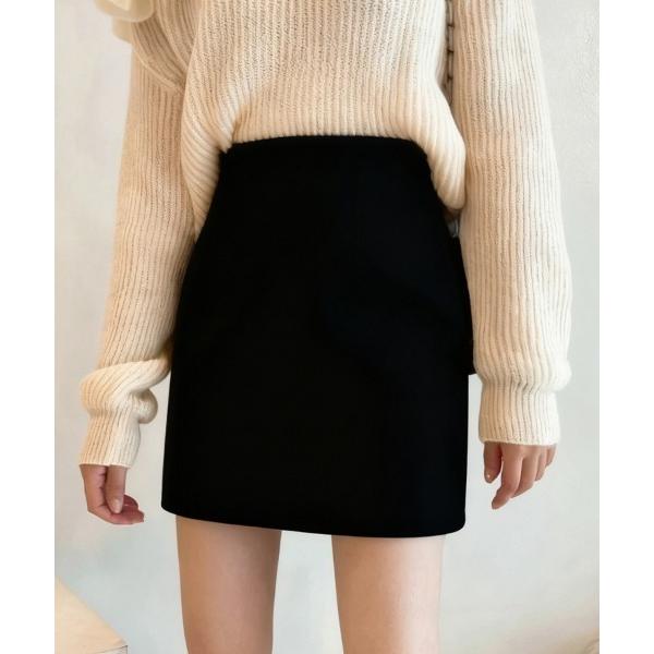 スカート シンプルタイトミニスカート