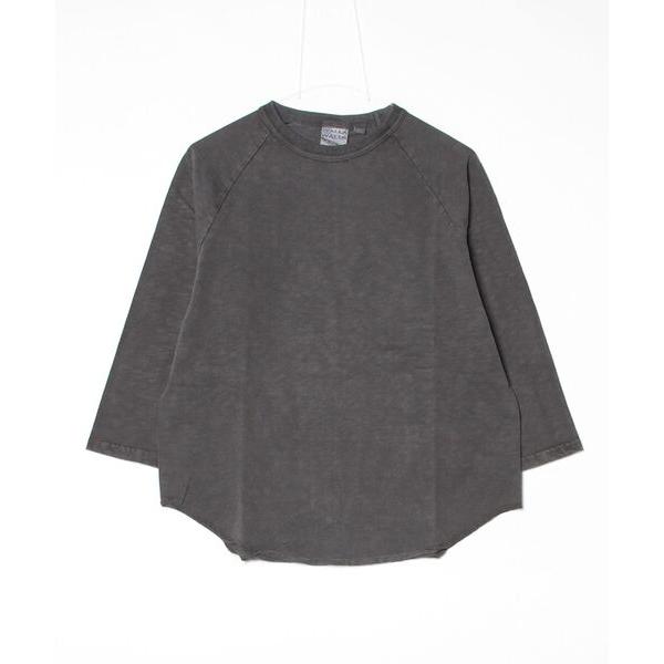 tシャツ US MADE PIGMENT SLUB 3/4 TEE メンズ レディース