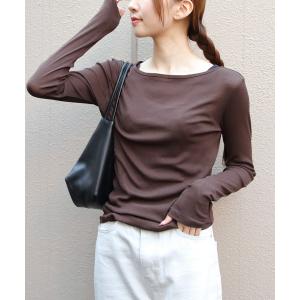 Shinzone（シンゾーン） グリック ロング スリーブ Tシャツ 日本製