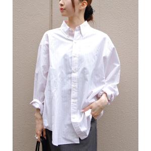 ブラウス シャツ THE SHINZONE/シンゾーン　ストライプダディシャツ　STRIPED DADDY SHIRT　26MMSBL01 レディース