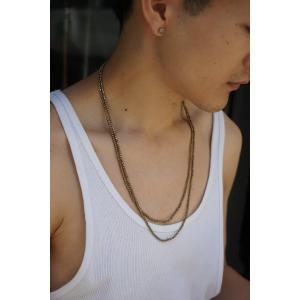 「乱痴気」 ネックレス FREE ゴールド メンズ