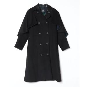 「PAMEO POSE」 チェスターコート FREE ブラック レディース
