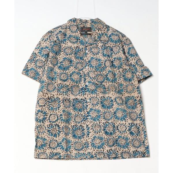 「BEAMS PLUS」 半袖シャツ X-LARGE ブルー メンズ