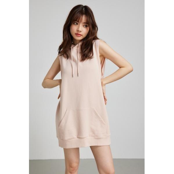 「rienda」 ノースリーブワンピース FREE ピンク レディース