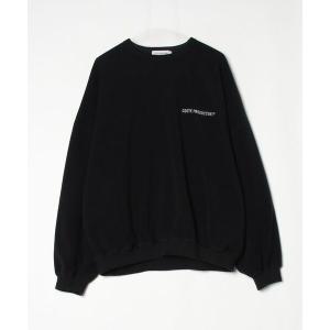 「COOTIE PRODUCTIONS」 ワンポイントスウェットカットソー M ブラック メンズ