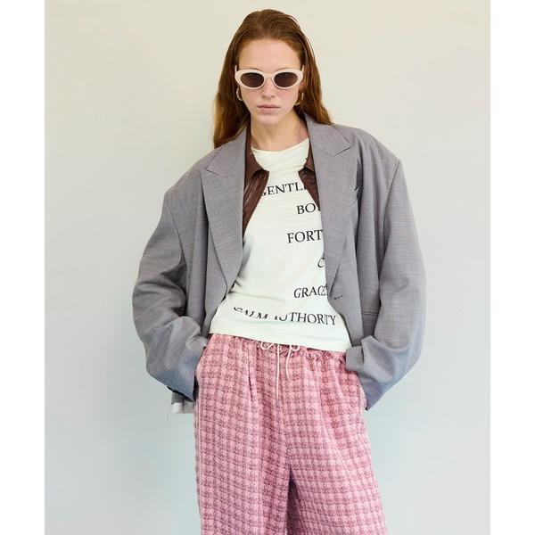 ジャケット テーラードジャケット Cut-Off Mid-Length Jacket/カットオフミド...