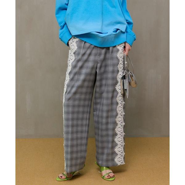 スラックス パンツ 「2026SPRING PRE-ORDER」Side Lace Slacks/サ...