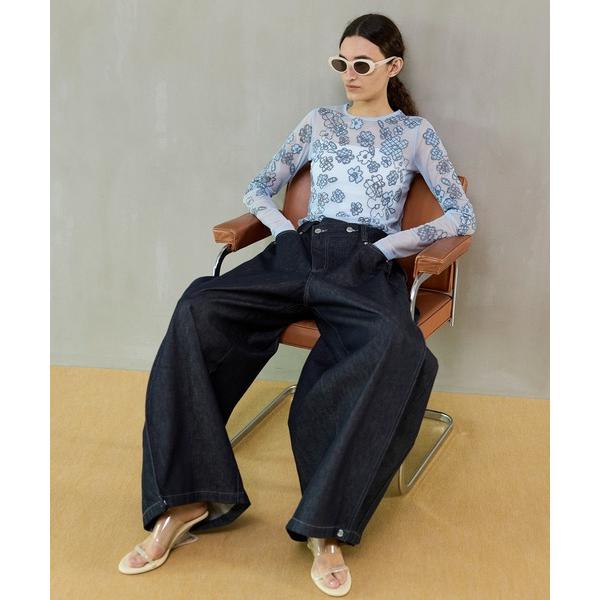 ジーンズ デニム デニムパンツ 「PRE-ORDER」Side-Tuck Cocoon Denim ...