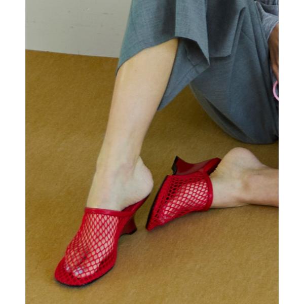 サンダル Multi-Fabric Mules/マルチファブリックミュール レディース