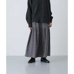 かぐれ パンツ ウールコットンチェックパンツ レディース : ZOZOTOWN