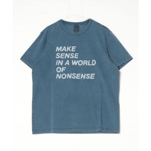 tシャツ Nudie Jeans/ヌーディージーンズ Roy / プリントTシャツ / Blue メンズ
