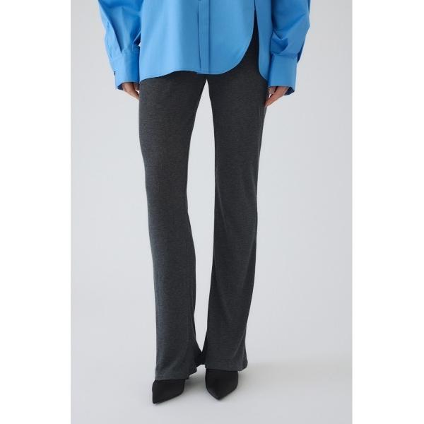 スラックス パンツ Fluffy touch rib jersey PT フラフィータッチリブジャー...