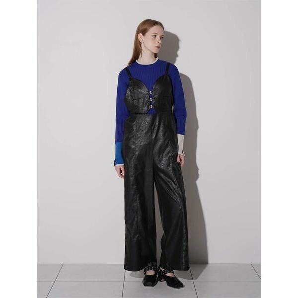 オールインワン LEATHER-LIKE ALL-IN-ONE レディース