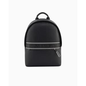 デイバック リュック 「A|X アルマーニ エクスチェンジ」テープロゴ バックパック メンズ